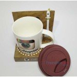 New Instagram logo printed Coffee Mug with Silicon lid